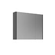 HABITAT ET JARDIN - Meuble Salle de Bain avec Miroir "Arno 80" - 79 x 16 x 66 cm - Grey / Anthracite - vignette