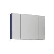 HABITAT ET JARDIN - Meuble Salle de Bain avec Miroir "Bari 100" - 97 x 16 x 66 cm - Matte Navy Blue - vignette