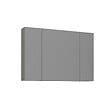 HABITAT ET JARDIN - Meuble Salle de Bain avec Miroir "Bari 100" - 97 x 16 x 66 cm - Matte Green - vignette