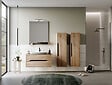 HABITAT ET JARDIN - Miroir Décoratif en Bois "Galia 80" - 60 x 14 x 100 cm - Oak - vignette