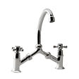 OLFA - Mélangeur à pont Tiffany Chromé lavabo ou cuisine - vignette