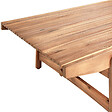 BELIANI - Table basse de jardin GIAVENO 145 cm 79 cm Acacia Marron - vignette
