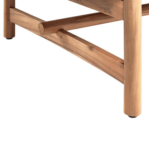 BELIANI - Table basse de jardin GIAVENO 145 cm 79 cm Acacia Marron - large
