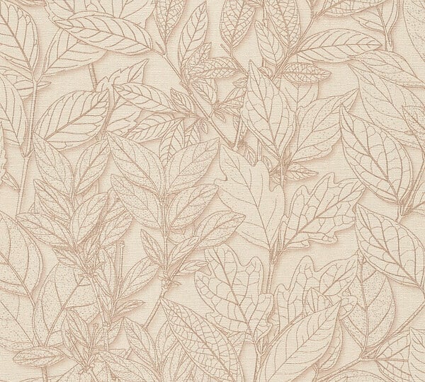 AS CREATION - Pv/int vegetal taupe - large