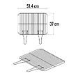 SOMAGIC - Grille Simple en acier L.37 x l.51 - vignette