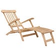HAPPY GARDEN - Transat pliant 153cm en teck LOMBOK - vignette