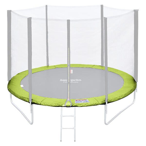 HAPPY GARDEN - Matelas de protection réversible pour trampoline Ø180cm CAIRNS - vert/bleu - large