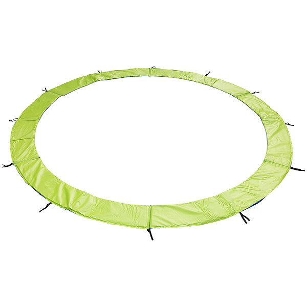 HAPPY GARDEN - Matelas de protection réversible pour trampoline Ø305cm ADELAÏDE - vert/bleu - large