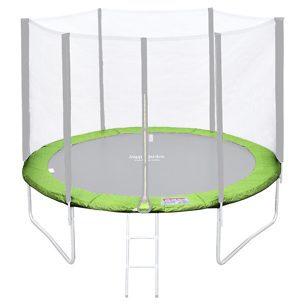 HAPPY GARDEN - Matelas de protection réversible pour trampoline Ø305cm ADELAÏDE - vert/bleu - large