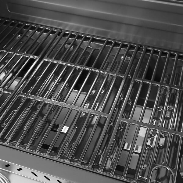 COOK'IN GARDEN - Barbecue au gaz FYRA avec thermomètre - 4 brûleurs - large