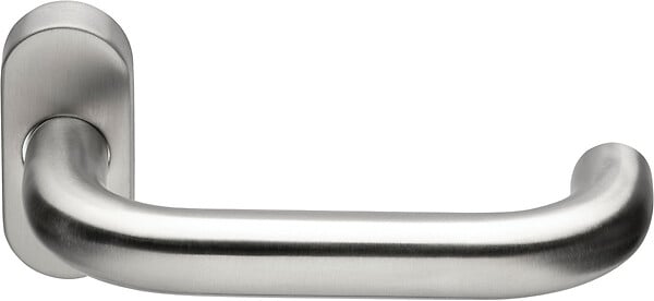 HERACLES - Béquille double sur rosace étroite inox Jade 1294 - Héraclès - B-INOX-RE03 - large