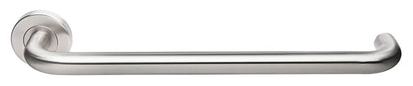HERACLES - Béquille double XXL sur rosace JADE bec de cane spécial PMR inox 1294 - HERACLES - B-INOX-02XXL - large