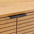 HAPPY GARDEN - Vaisselier en bois 2 portes 80cm STINNA - vignette