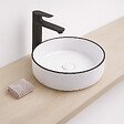 ONDEE - Vasque ronde à poser LISEA - Céramique blanche - vignette