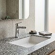 ESSEBAGNO - Jungle mitigeur lavabo cascade bas chromé - vignette