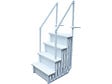 HABITAT ET JARDIN - Escalier simple pour piscine en plastique - vignette