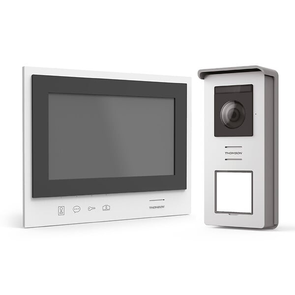 THOMSON - Visiophone Solaire et sans fil simple à installer avec écran nomade - Thomson Air - large