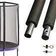 KANGUI - KANGUI Poteau de filet trampoline Ø32 mm Punchi - Hauteur filet 180 cm - vignette