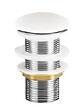 ONDEE - Bonde céramique clic-clac pour vasque - Finition Blanc Mat - vignette