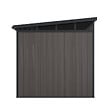 DIRECT-ABRIS - Abri de Jardin Bois Composite 7,5m2 Gris 363x223x227cm EVORA - Cabane a Outils - Local a Vélo - vignette