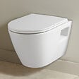 SIAMP - Pack WC Suspendu Bâti-support Universel Siamp avec Cuvette Sans Bride Samara - vignette