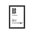 DADA ART - CADRE PHOTO 10x15 cm MIA NOIR - vignette