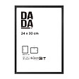 DADA ART - CADRE PHOTO 24x30 cm MIA NOIR - vignette