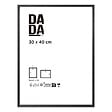 DADA ART - CADRE PHOTO 30x40 cm MIA NOIR - vignette