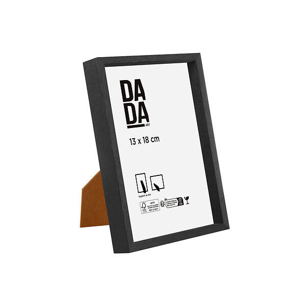 DADA ART - CADRE PHOTO 13x18 cm MIA NOIR - large