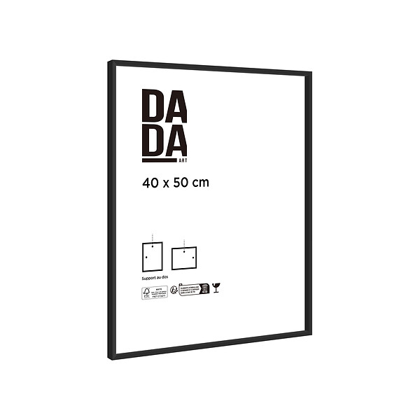 DADA ART - CADRE PHOTO 40x50 cm MIA NOIR - large