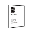 DADA ART - CADRE PHOTO 40x50 cm MIA NOIR - vignette