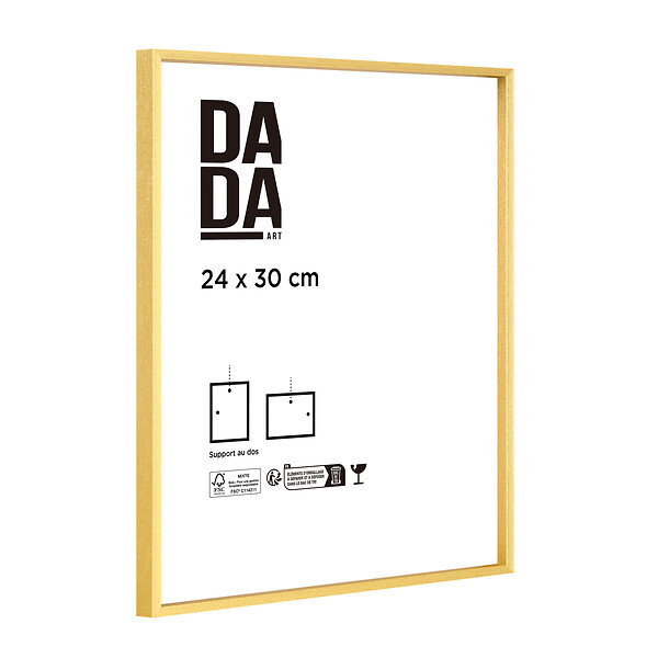 DADA ART - CADRE PHOTO 24x30 cm MIA OR - large