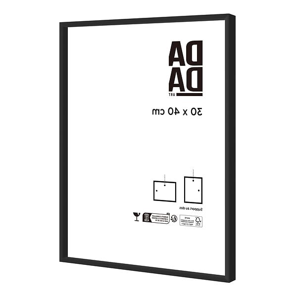 DADA ART - CADRE PHOTO 30x40 cm MIA NOIR - large