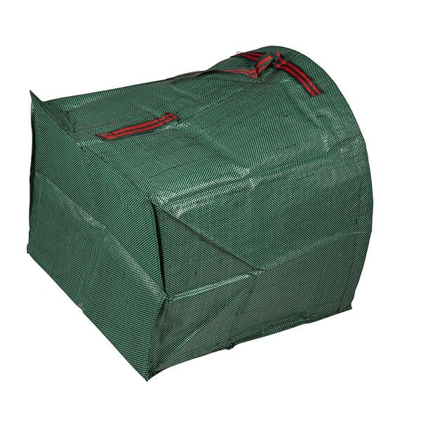 WERKAPRO - Sac de jardin demi-rond plusieurs capacités  150 L - large
