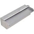 VIDAXL - vidaXL Fontaine rectangulaire de piscine avec LED Inox 30 cm - vignette