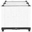 VIDAXL - vidaXL Lit surélevé 80x40x38 cm Polypropylène - vignette