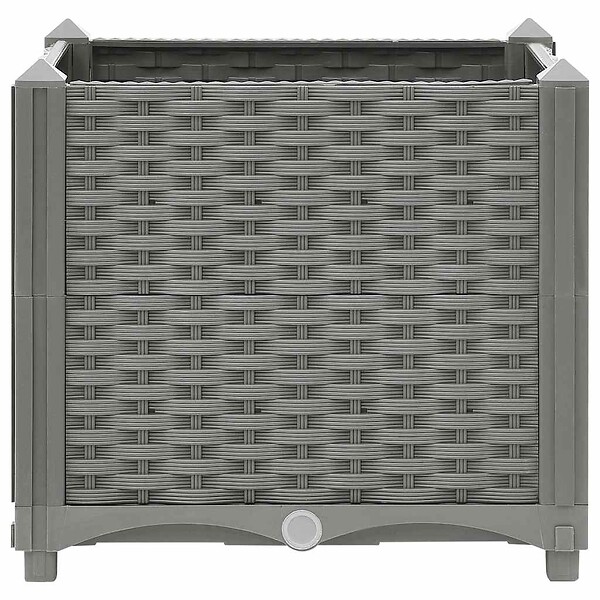 VIDAXL - vidaXL Lit surélevé 40x40x38 cm Polypropylène - large