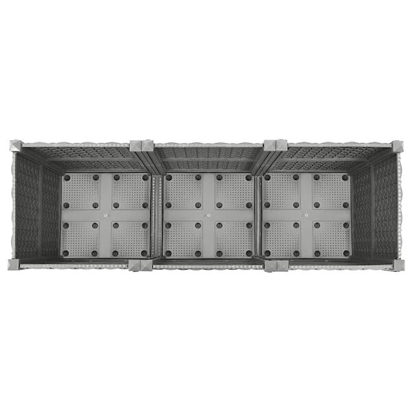 VIDAXL - vidaXL Lit surélevé 120x40x38 cm Polypropylène - large