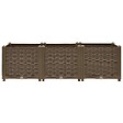 VIDAXL - vidaXL Lit surélevé 120x40x38 cm Polypropylène - vignette