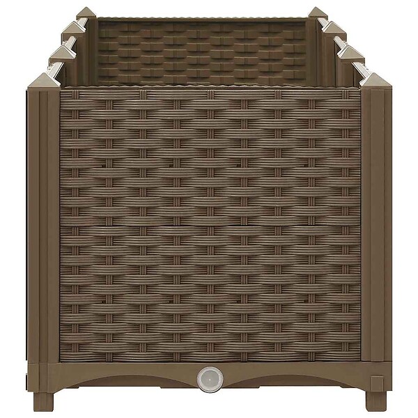 VIDAXL - vidaXL Lit surélevé 120x40x38 cm Polypropylène - large