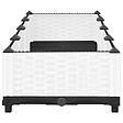 VIDAXL - vidaXL Lit surélevé 160x40x23 cm Polypropylène - vignette
