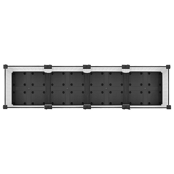 VIDAXL - vidaXL Lit surélevé 160x40x23 cm Polypropylène - large