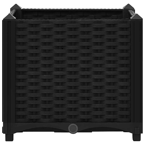 VIDAXL - vidaXL Lit surélevé 40x40x38 cm Polypropylène - large