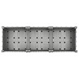 VIDAXL - vidaXL Lit surélevé 120x40x23 cm Polypropylène - vignette