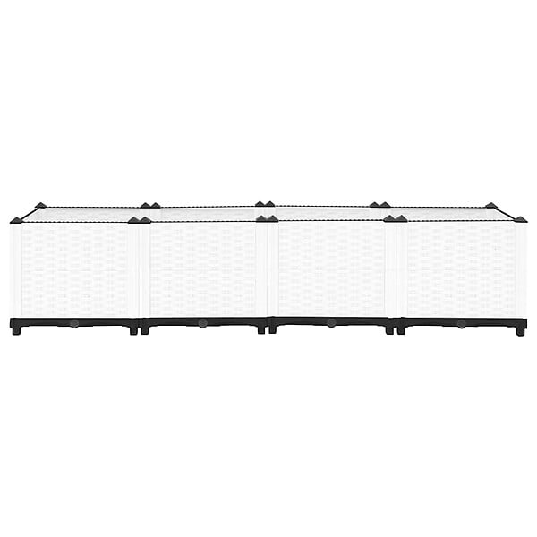 VIDAXL - vidaXL Lit surélevé 160x40x38 cm Polypropylène - large