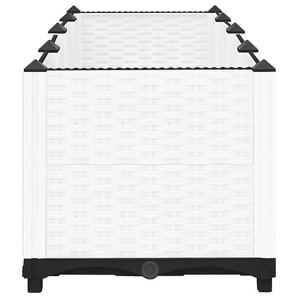 VIDAXL - vidaXL Lit surélevé 160x40x38 cm Polypropylène - large