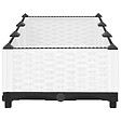VIDAXL - vidaXL Lit surélevé 120x40x23 cm Polypropylène - vignette