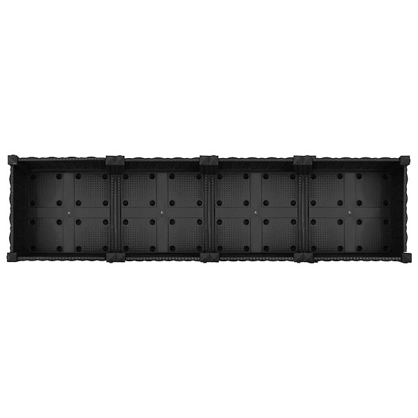 VIDAXL - vidaXL Lit surélevé 160x40x23 cm Polypropylène - large