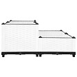 VIDAXL - vidaXL Lit surélevé 80x80x38 cm Polypropylène - vignette