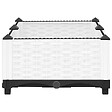 VIDAXL - vidaXL Lit surélevé 80x40x23 cm Polypropylène - vignette